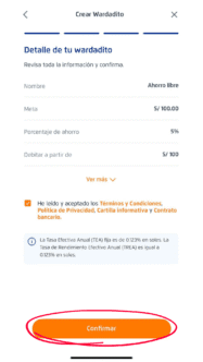 7. Confirmas tu elección y ¡Listo!