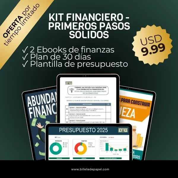 Kit Financiero Primeros Pasos Sólidos