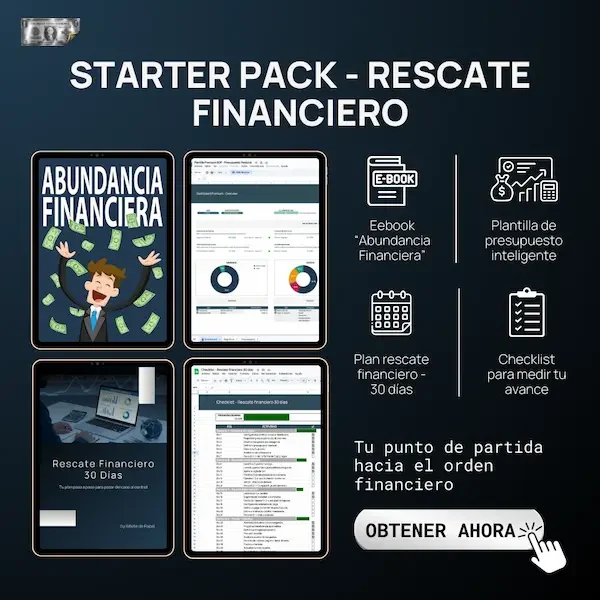 STARTER PACK 600×600 Starter Pack Rescate Financiero